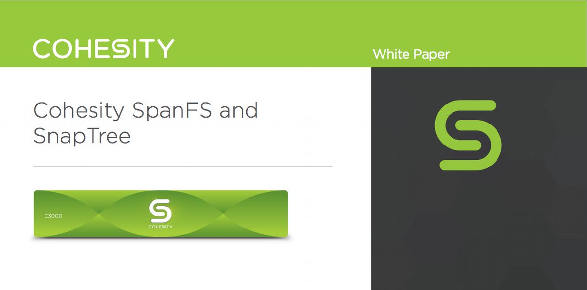 drewtheclouds's tweet image. Learn more about @Cohesity's NEW Web-Scale File System, SpanFS, Designed for #SecondaryStorage in the #Cloud Era - gag.gl/naerU8