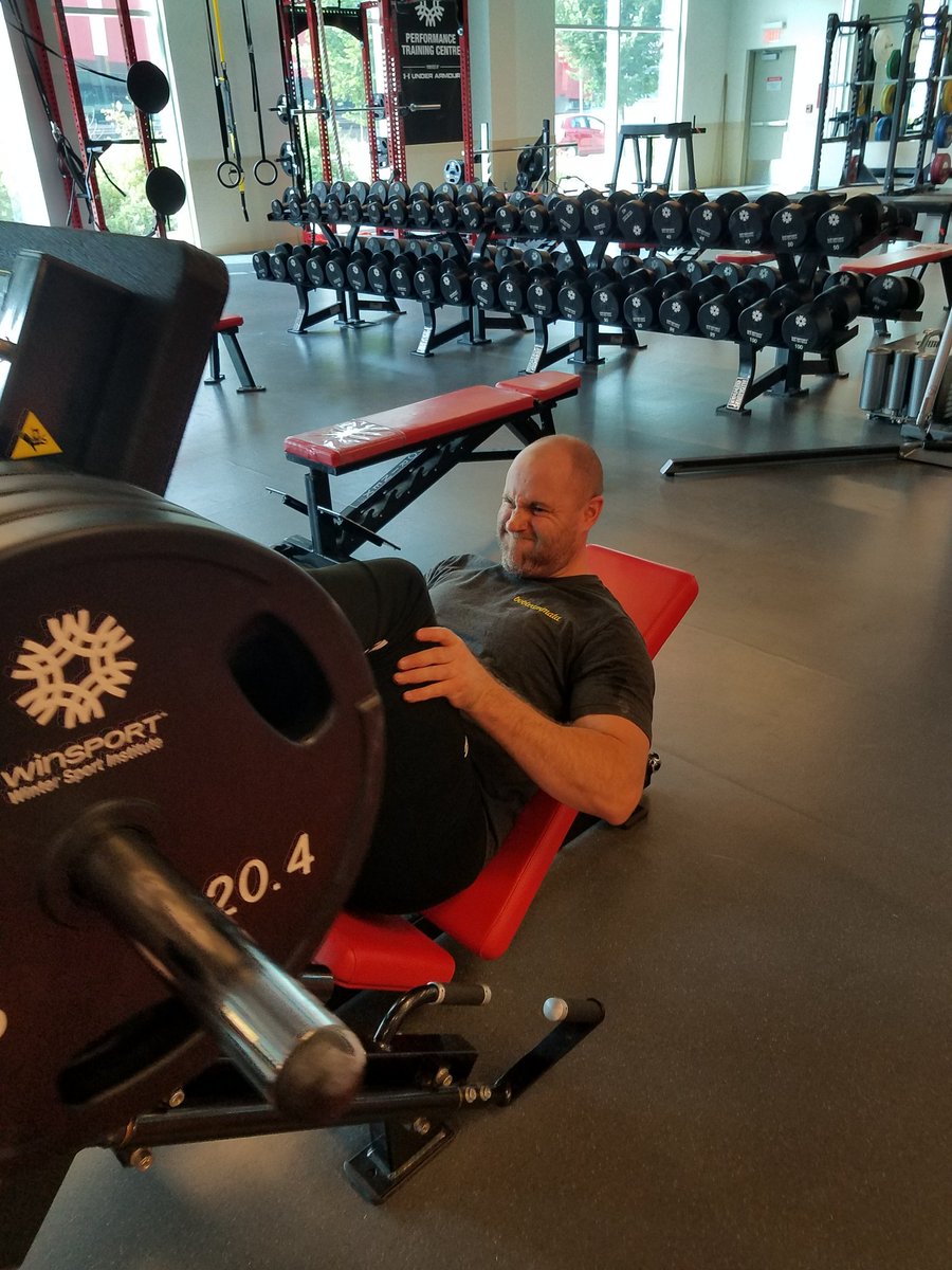 AusBobsleigh's tweet photo. @GarethChevNicho of @AusBobsleigh  working hard @WinSportCanada https://t.co/WdYclXGZm8
