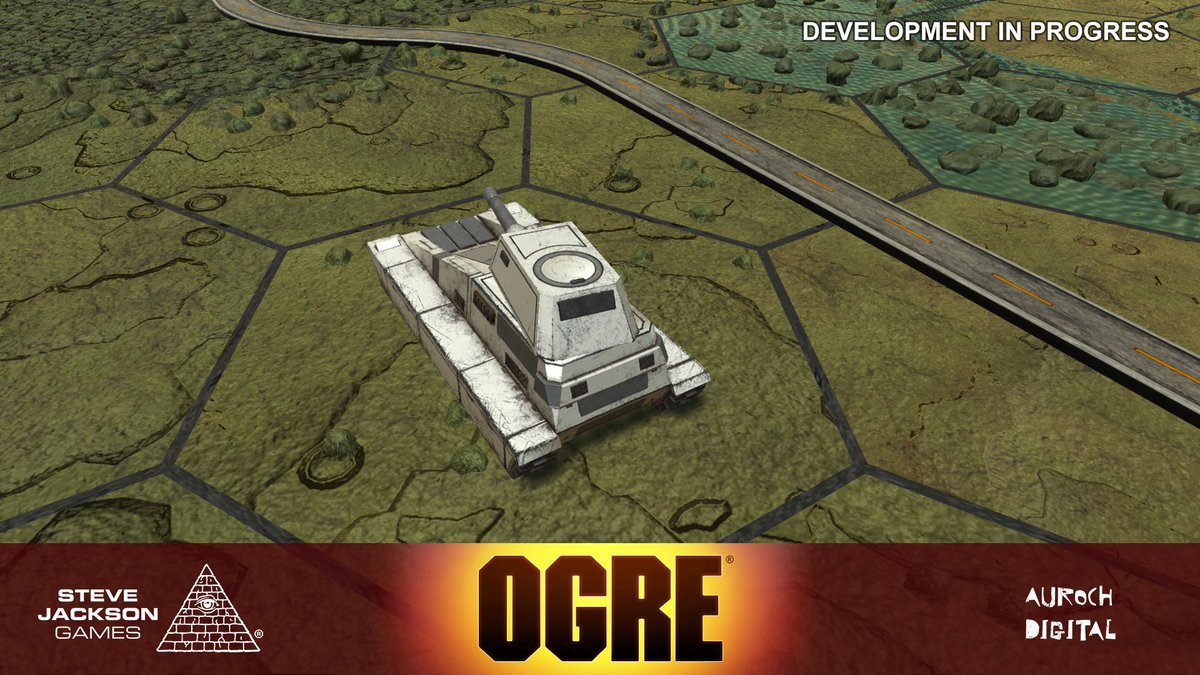 .<a href="/Aurochdigital/">Auroch Digital 🚀</a>'s adaptation of the <a href="/SJGames/">Steve Jackson Games</a> board game, Ogre, is launching on Steam this October indiedb.com/games/ogre/new… #indiegames