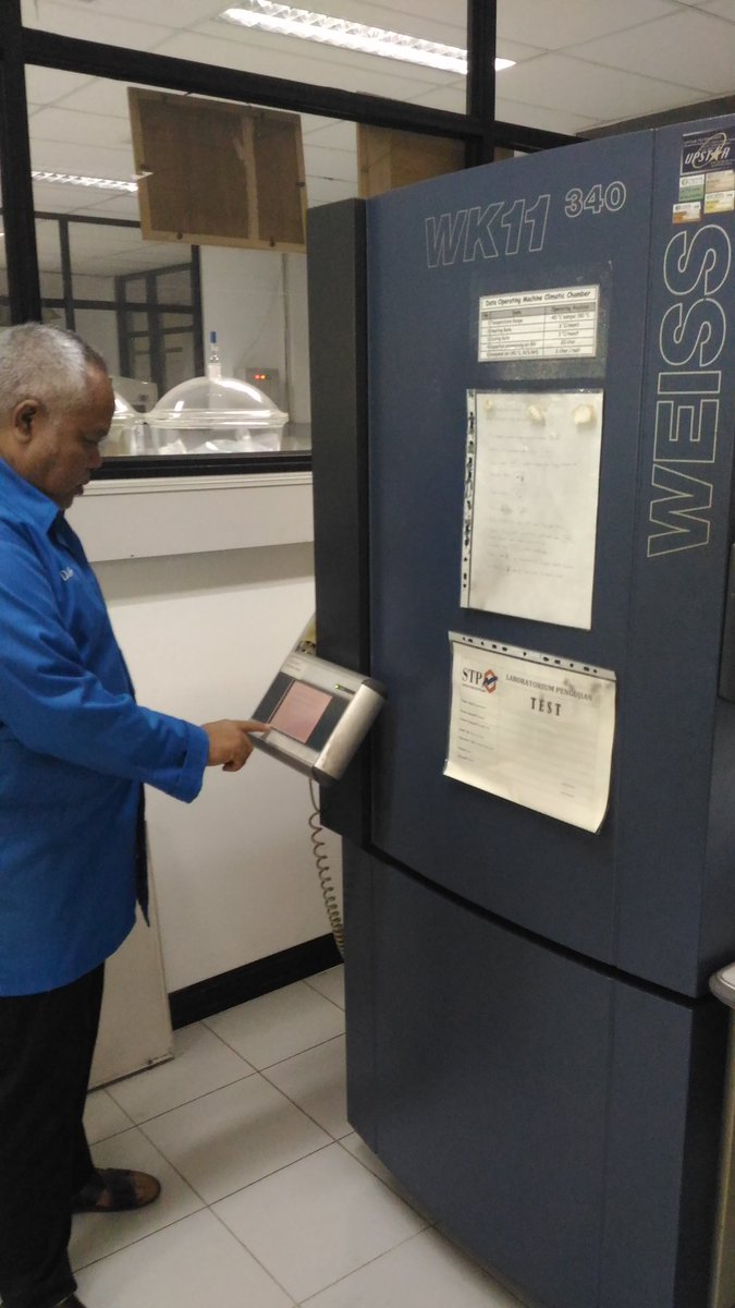 polimer_bppt's tweet image. Pengujian Thermal Cycle dengan alat Climatic Chamber
#pengujian
#Laboratory