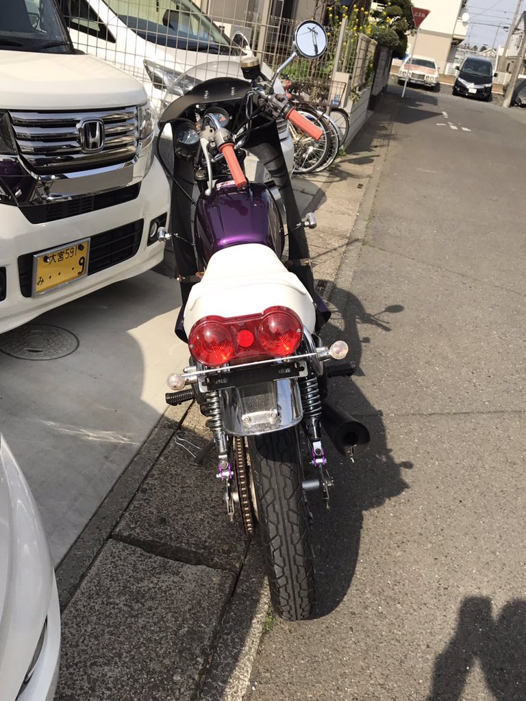 hawk2babu250's tweet photo. バブ売ります
CB250t売ります
一括45万です。
不具合はバッテリーのみ
充電すれば使えると思います！ https://t.co/ggudn2tZ5J