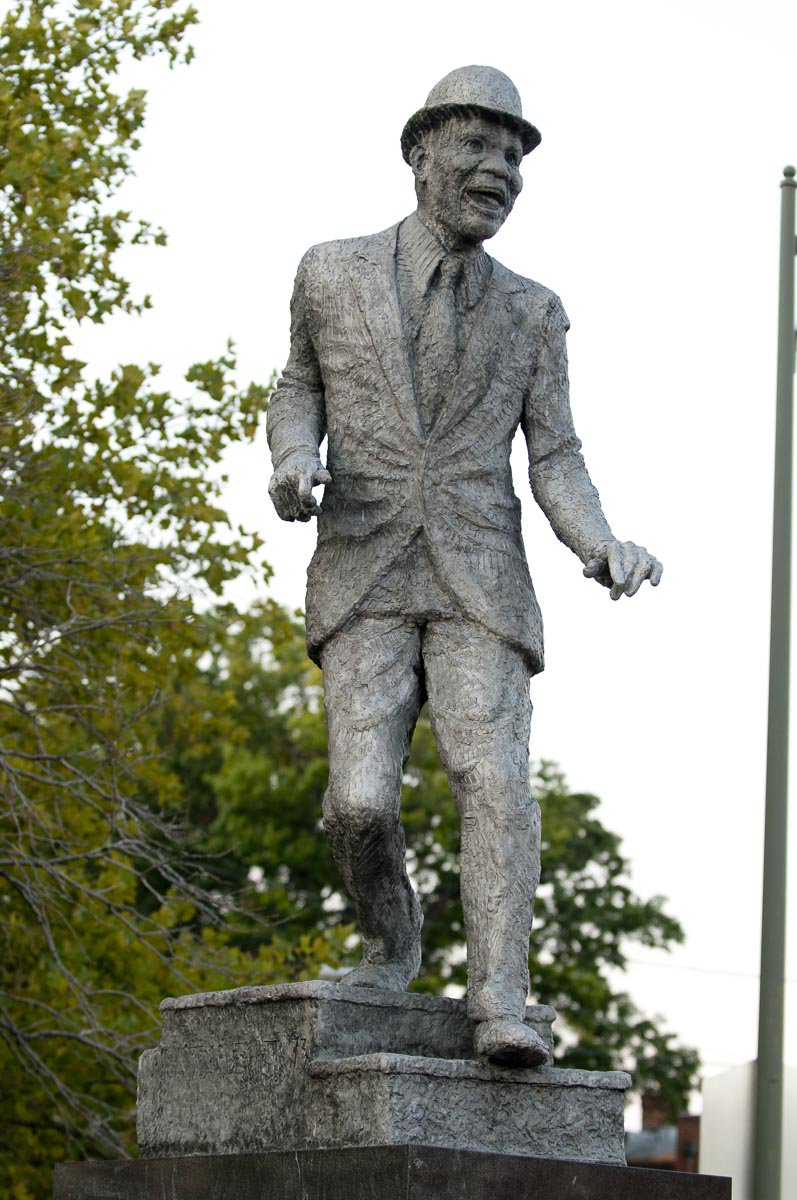 Here is one statue in Richmond they better not touch! ( Bill "Bojangles" Robinson )