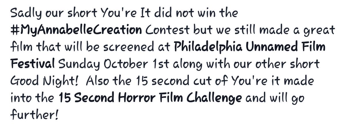 JERKSProduction's tweet image. #MyAnnabelleCreation #PUFF2 #15SecondHorrorFilmChallenge #JERKSProductions #SupportIndieFilm #SupportLocal