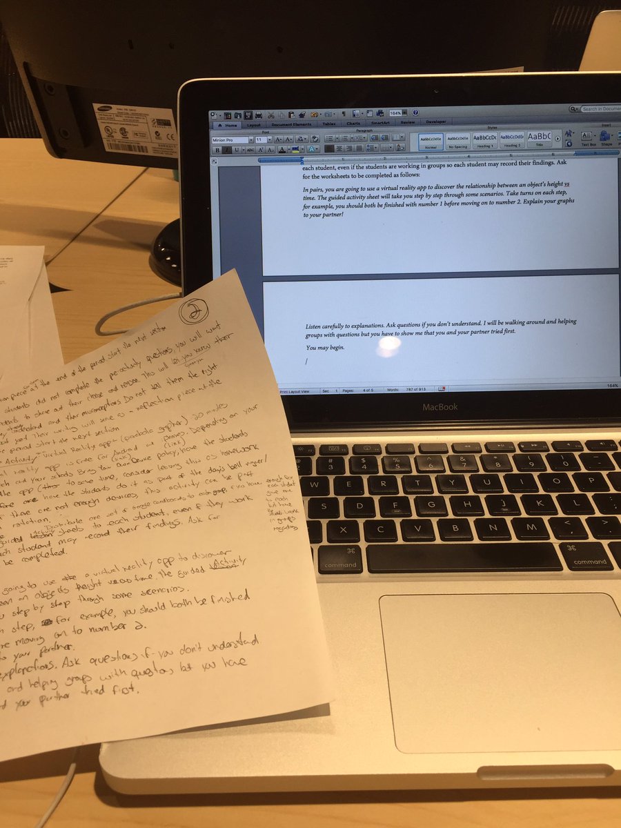 EuclidEdTech's tweet photo. Almost done with my VR app lesson plans. Next step...update the VR app to run on iOS and Android! #EdTech #Entrepreneur https://t.co/ELs9fz9tVI