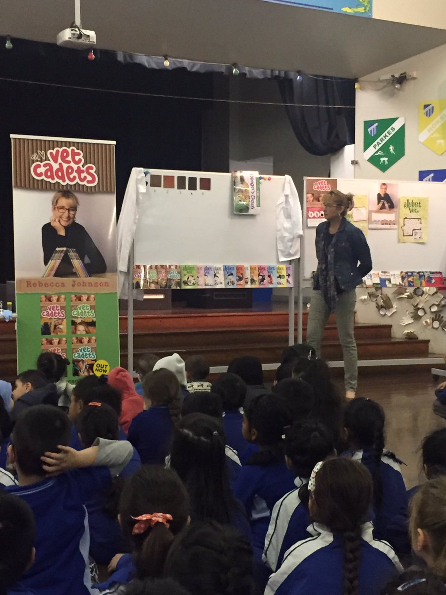 MsJaraLee's tweet photo. Author Rebecca Johnson visiting at our school https://t.co/yh1XUCZR8r