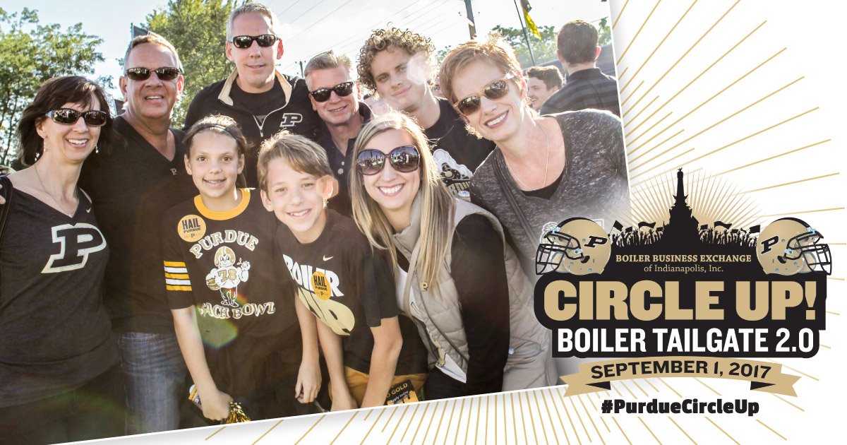 HuckAtPurdue's tweet photo. Join Boilermakers in Indy (Sept. 1 &amp; 2) for a number of events before the Purdue vs. Louisville game! #ad - https://t.co/VERcj8aNOg https://t.co/nG9g35o5x4
