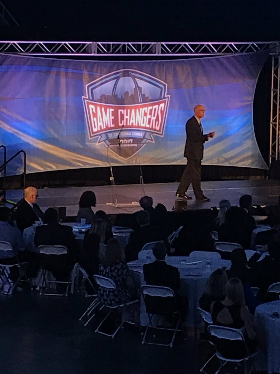 TheCoordinated's tweet photo. "A strong regional chamber is important to the economic growth of a region" #GameChangersSTL #leanforward https://t.co/Z2EPDR7haP