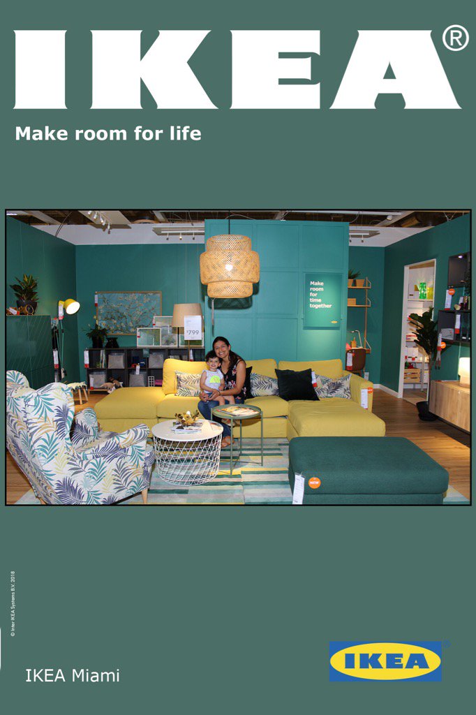 #IKEAMiamiMakeRoom and #sweeps