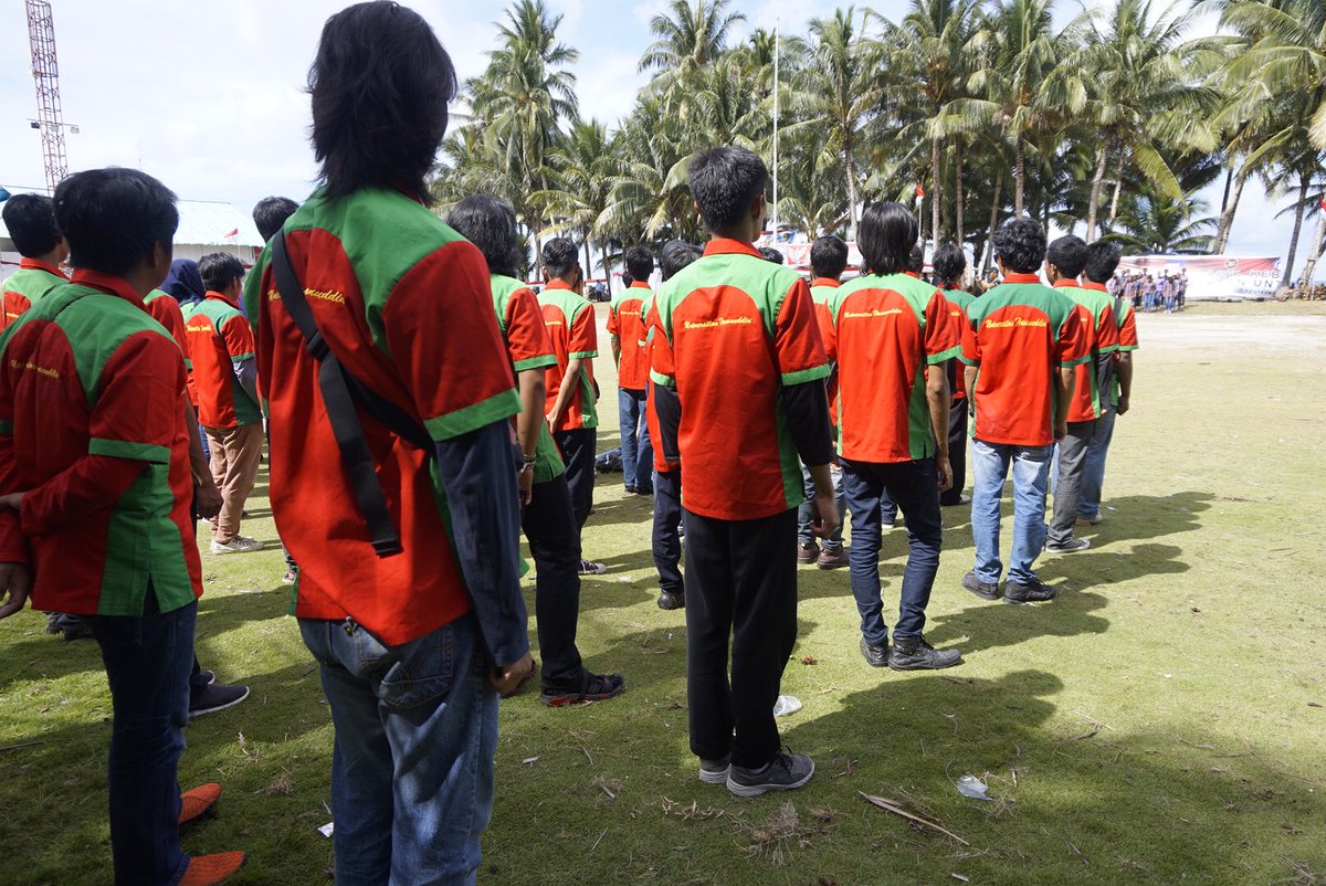 17 Agustus dari pulau paling utara, gerbang Nusantara. Pulau Miangas, Border Crossing Indonesia- Philipin #KKNTMiangas96