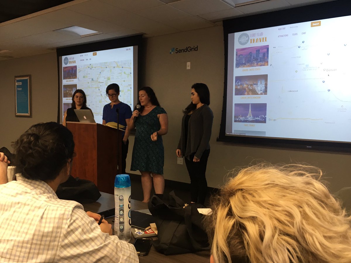 ameseee's tweet photo. The #girlpower at @turingschool right now... https://t.co/fXh15kfstx