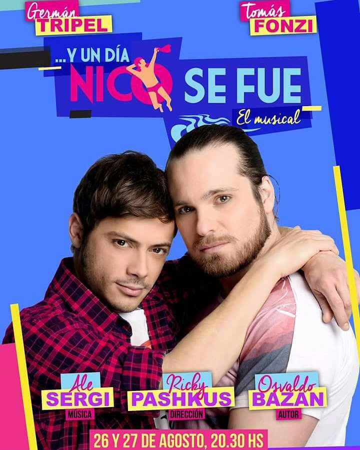 MarquesinaM's tweet photo. El 26 y 27 de agosto vuelve @Fonzista a protagonizar @YUDNSF con @tripA_germAn 🔥🔥🔥 https://t.co/9mikKCJdVU