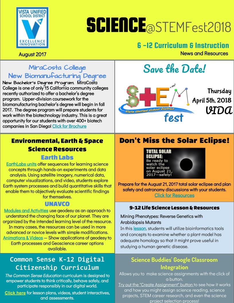 SecondaryCandI's tweet photo. Click https://t.co/8ik1RH2WIQ for SCIENCE@STEMFest2018 for news and resources! 🤣 https://t.co/ENWEPSZTdn