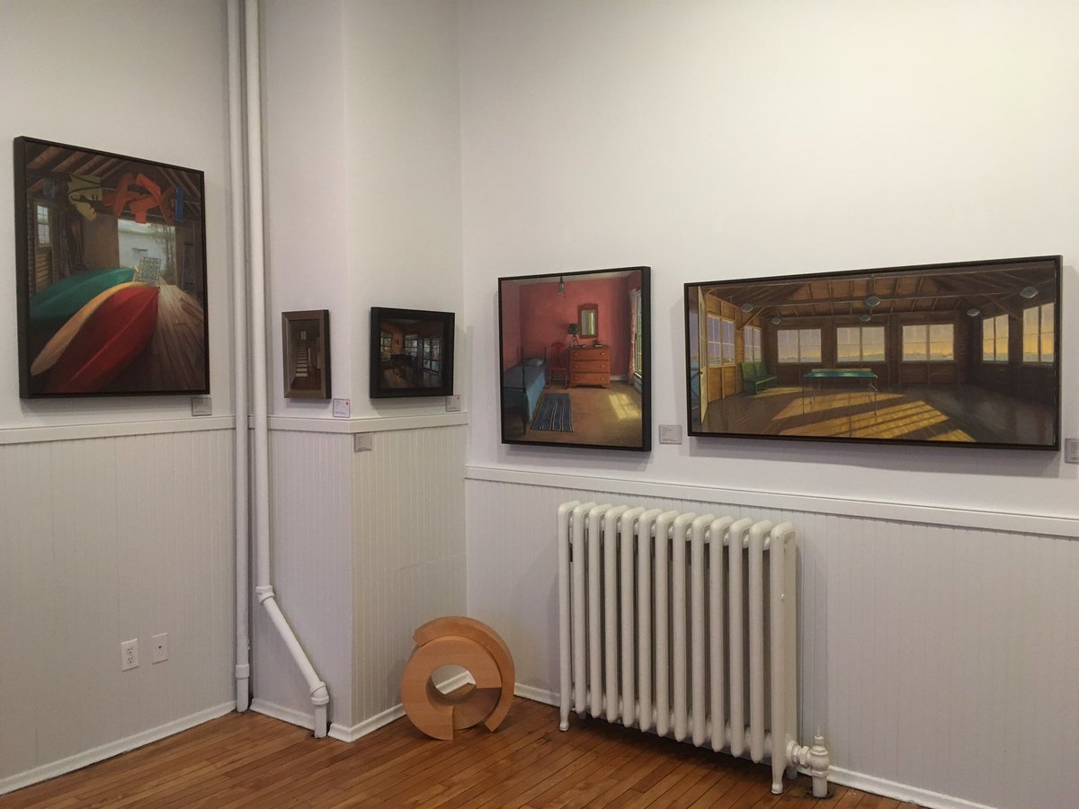 11 new paintings at Courthouse Gallery Fine Art.  "How the Light Gets In" (a nod to Leonard Cohen) is a pairing with painter Janice Anthony.