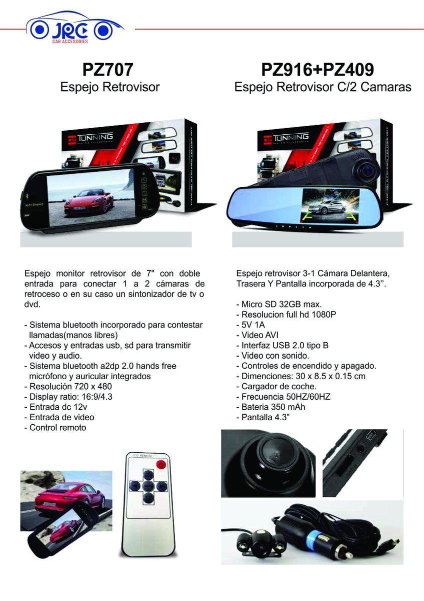JRCACCESSORIES's tweet image. JRC  Marcando  la  Diferencia  
Distribuidores de  las  mejores marcas  en Todo el Norte del Peru 
Contactenos
ventas@inversionesjrc.com