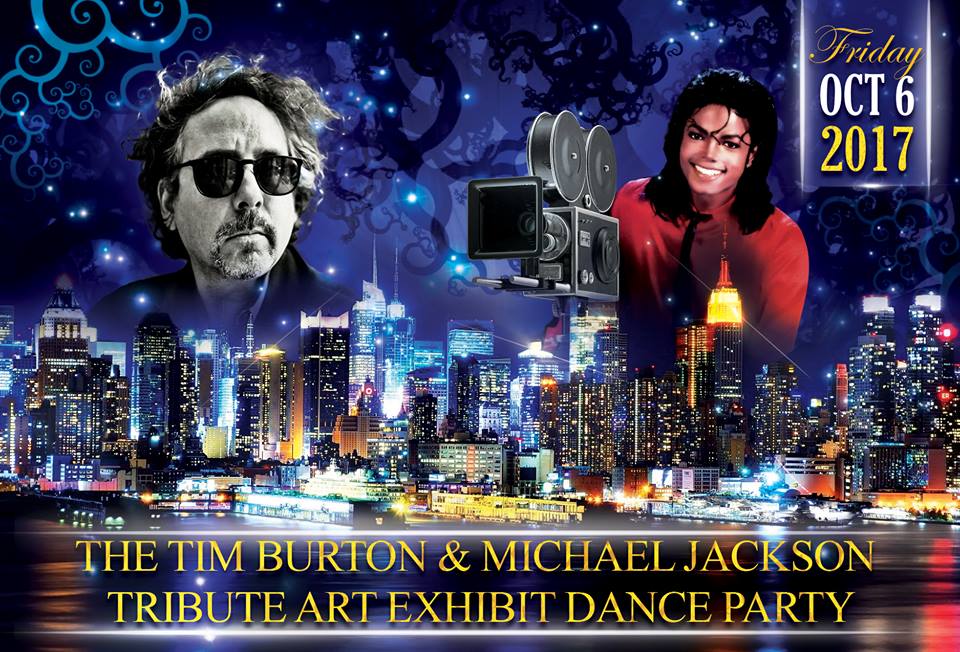 NaughtyOrNice07's tweet photo. @CBSNews #timburton #michaeljackson #tribute #art #exhibit #party #october 6,#2017 #nyc  Online Tickets: https://t.co/WfCs7JTJhS https://t.co/fMsfKqxfkF