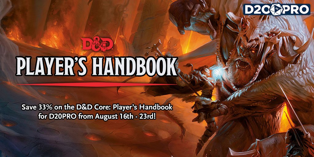 d20pro's tweet photo. Take your Dungeons & Dragons adventures online with #D20PRO and save during our #GenCon50 sale! https://t.co/eSMneKil3h #DND @Wizards_DnD https://t.co/ccWw5aYz3v