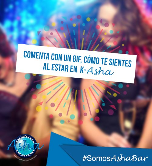 ¿Cómo que se antoja ir a Asha o no?