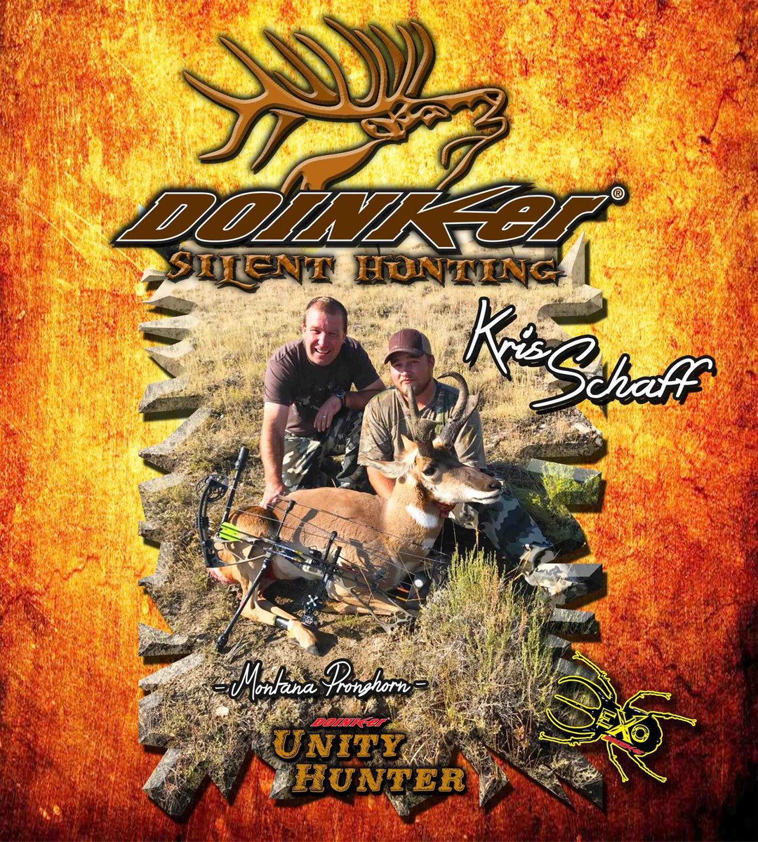 DoinkerStabs's tweet image. Congratulations to Kris Schaff on a great looking Montana Pronghorn!#UnityHunterPackage #eXoDoinker #doinker #bowhunting #archery