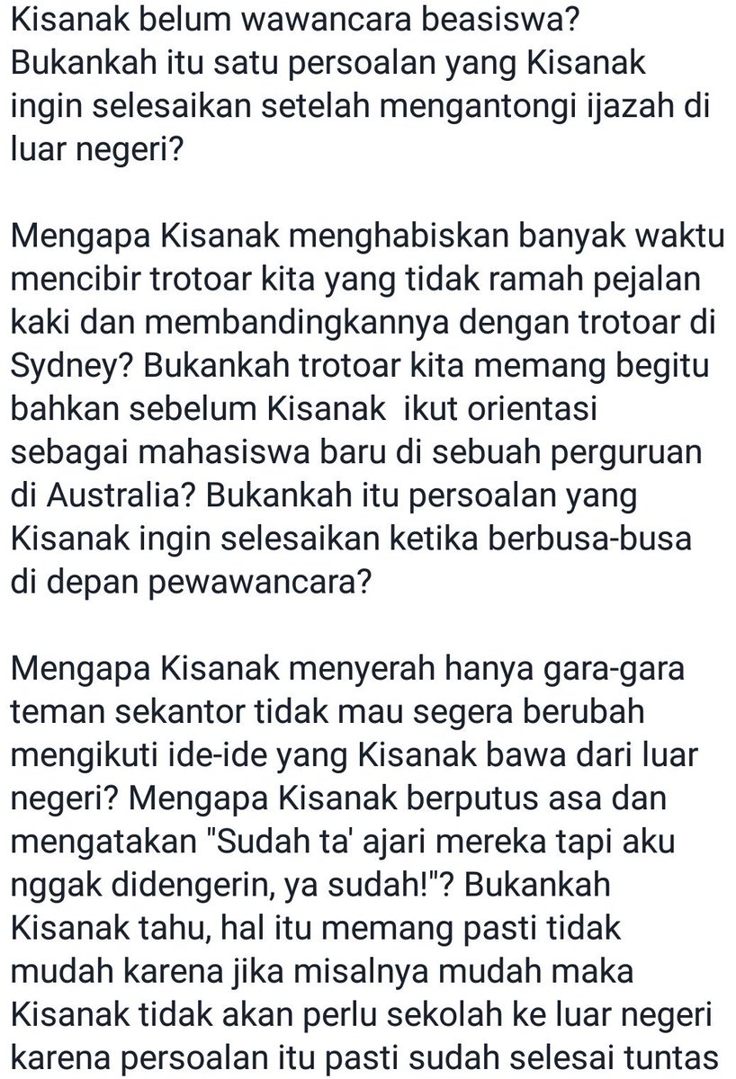 madeandi's tweet photo. Surat Terbuka untuk Lulusan Luar Negeri di Hari Merdeka ... https://t.co/XZukE6hpxz