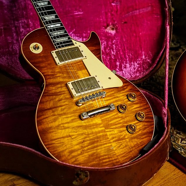 2016 #GibsonCustom #LesPaul Tom Murphy True Historic