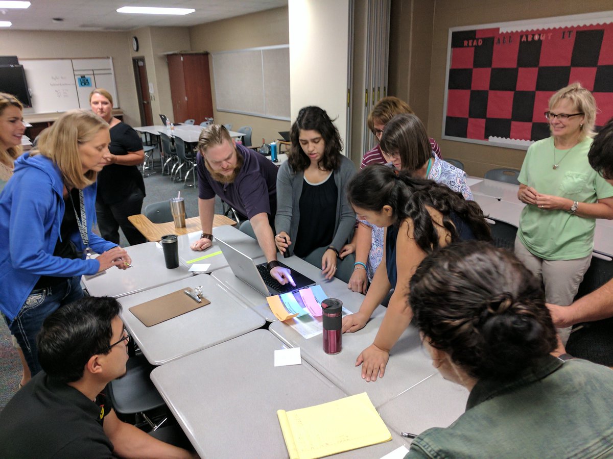 WGiSA's tweet photo. @cfisdmath #cfisdmath4ALL #cfisdpd4all #breakoutedu in action! https://t.co/p0zAUA4Crd