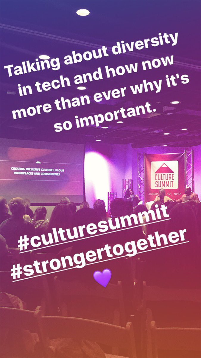 Thank you <a href="/rrrlisarrr/">Lisa Lee (she/her)</a> <a href="/nmsanchez/">Nicole Sanchez</a> and David King for saying it out loud. #culturesummit #StrongerTogether