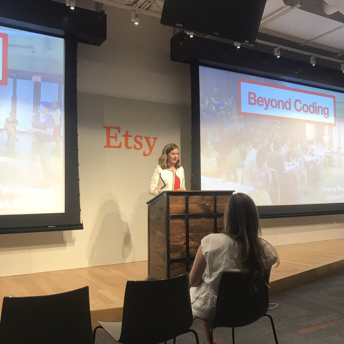 JonHMChan's tweet photo. Thanks to @bethanymarz for organizing #beyondcodingNYC for the third year! I'm happy to be representing @StackOverflow for a great program https://t.co/s1TG4iddQw