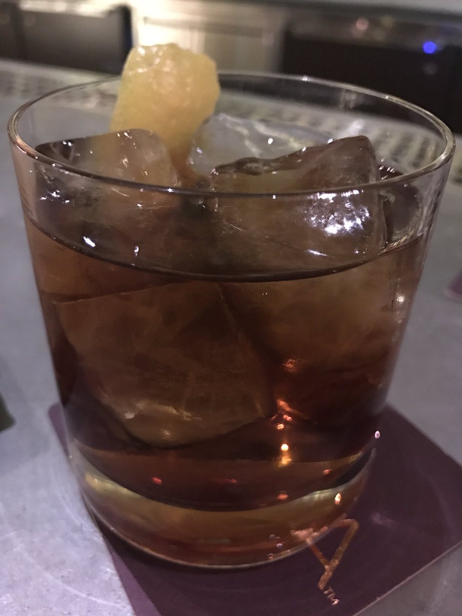 RumScript's tweet image. The rum old fashioned at @ChicaLasVegas inside the @VenetianVegas. Made with @RhumClement Select rhum. Very nice. Very smooth.