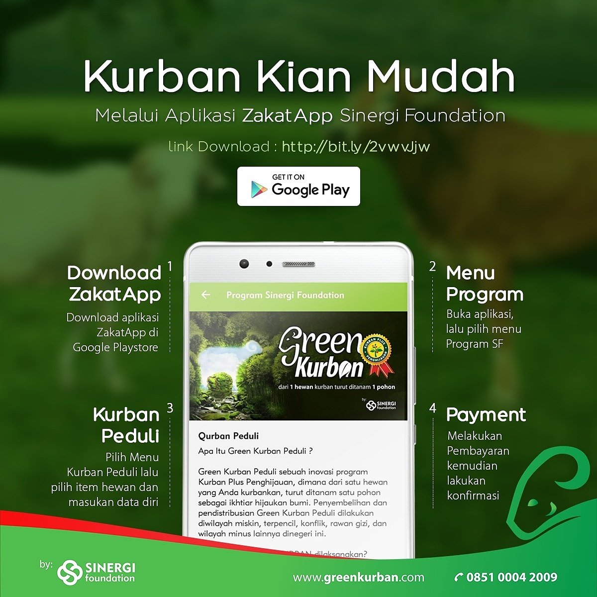 sinergiid's tweet photo. Berkurban Kini Kian Mudah

Cukup Download Zakat App
Link Download : https://t.co/AU2avj6lGs

https://t.co/BpeXM9zF4P https://t.co/GxBgQDe4z9