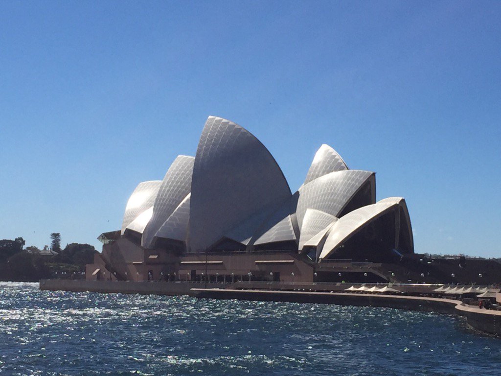 kwhitley18's tweet photo. Guess where we are right now? #SydneyHarbour https://t.co/LNM5UDsxAO