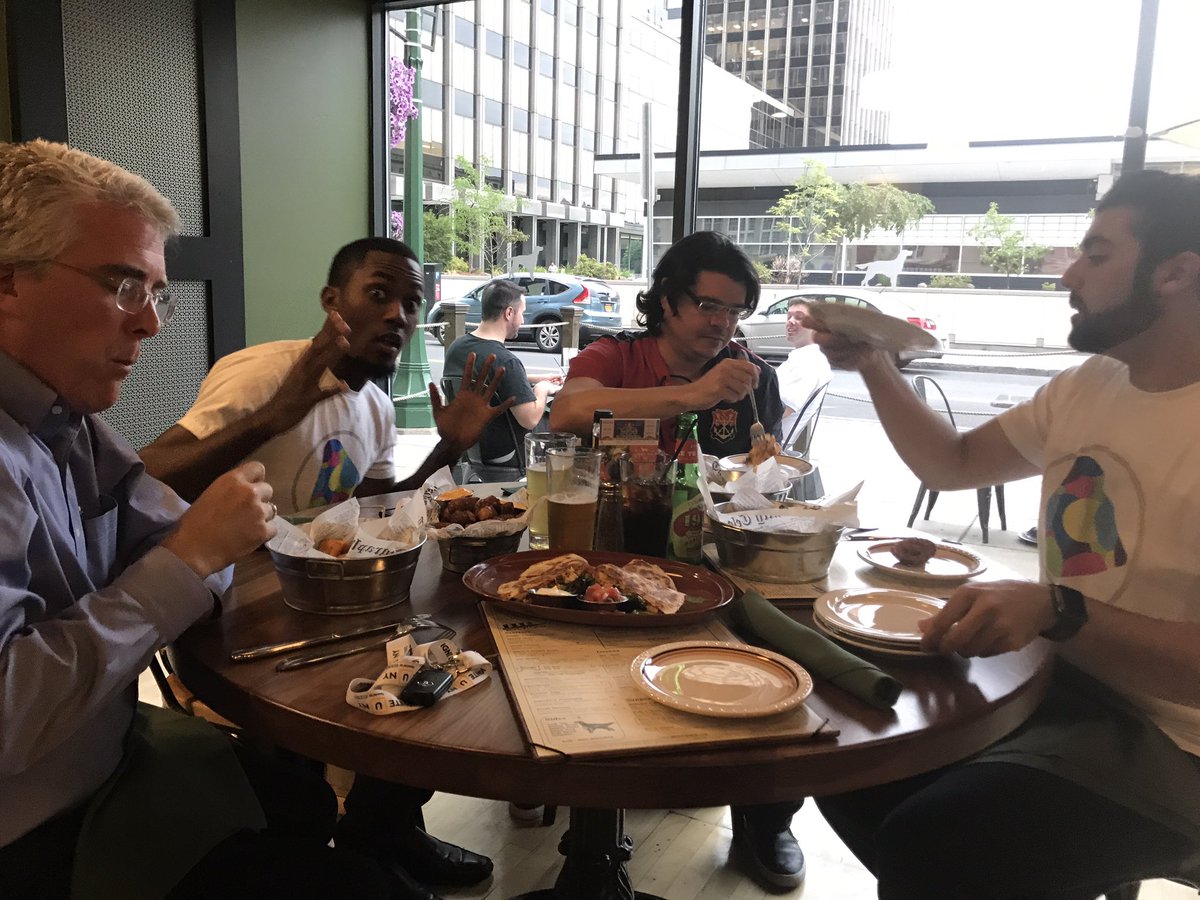 Start_Fast's tweet image. #StartFast2017 after after party - where teams grub &amp;amp; make fun of each other. No one escapes the ROAST. Not even Nasir Ali &amp;amp; @chuck_stormon