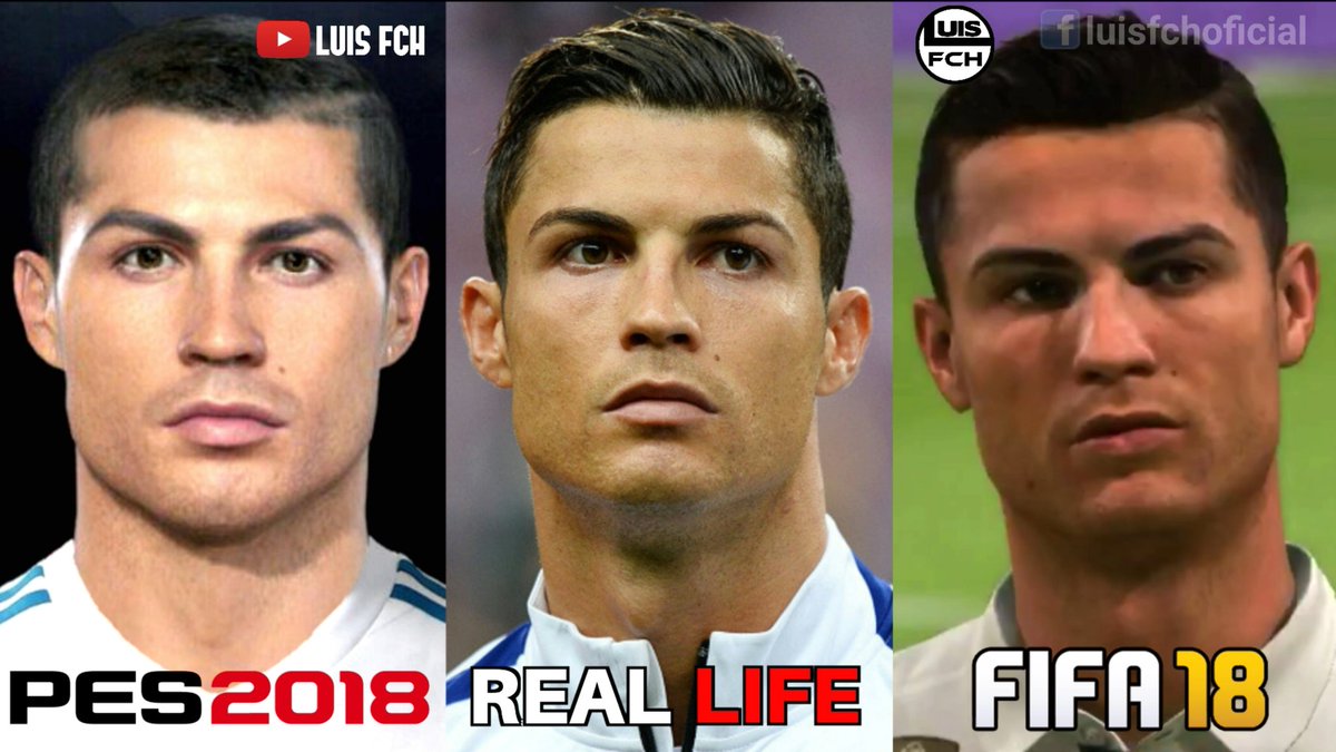 LuisFCH10's tweet photo. Nuevo video #Cracks !!
#PES2018 vs #FIFA18 con los jugadores del @realmadrid 
VIDEOAQUI> https://t.co/f8LeaNRhJF
¿Y para ti quien GANA? https://t.co/ftbKlOypsY