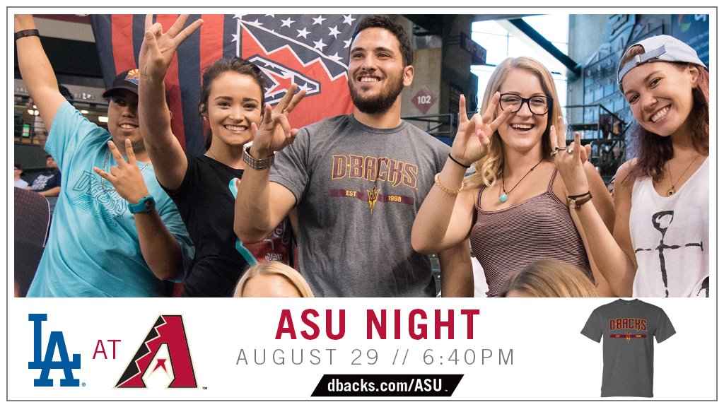 Arizona Diamondbacks on Twitter "Go Dbacks. Go Devils. ASU Night is
