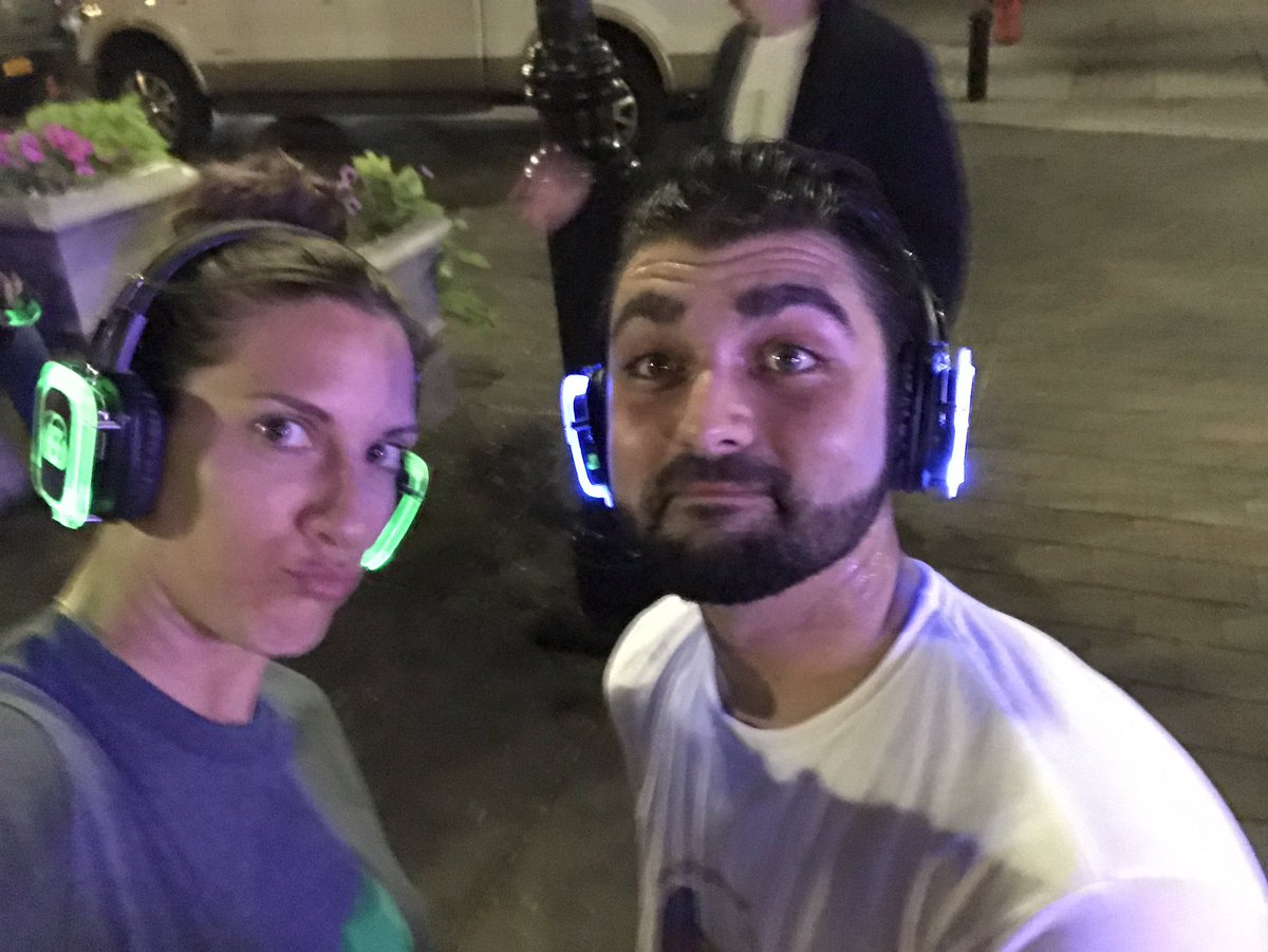 Start_Fast's tweet image. Oh...you think we&apos;re done? #StartFast2017 after after after party - silent disco in downtown #Cuse. Nasir&apos;s son teaching us how to &quot;floss&quot;