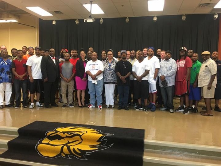 OPSEquity's tweet photo. @BlackMenUnited4 invites men to support students in Omaha Public Schools with a #MillionFatherMarch every year on the #OPSFirstDay. https://t.co/tF9FpL6T22