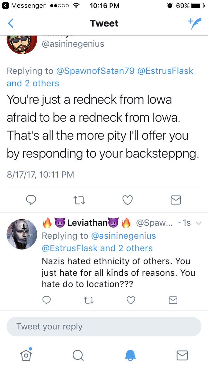 SpawnofOdin's tweet image. Oh yeah! Liberals aren't anything like Nazis? Bullshit. Hating someone for a difference.