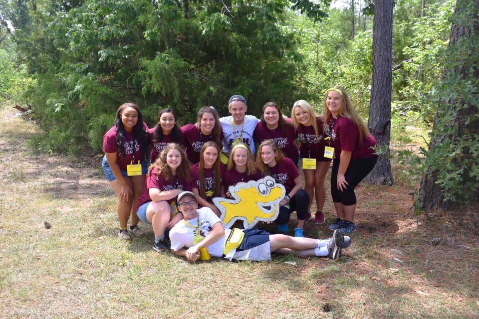 nicolekland's tweet photo. Deep down in that Lakeview jungle you can hear that yellow rumble 
RUMBLE BIONDI RUMBLE 💛💛 #fishcamp2017 #campbiondi https://t.co/3ospAxQGYF