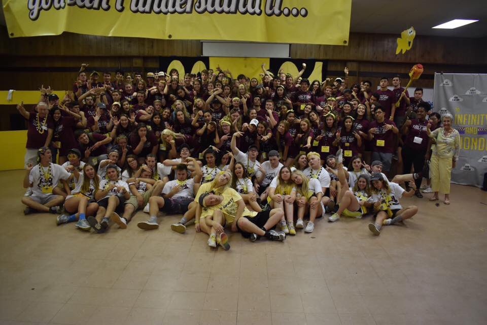 nicolekland's tweet photo. Deep down in that Lakeview jungle you can hear that yellow rumble 
RUMBLE BIONDI RUMBLE 💛💛 #fishcamp2017 #campbiondi https://t.co/3ospAxQGYF