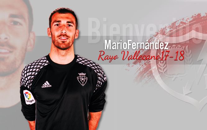 RayoVallecano's tweet photo. OFICIAL | Mario Fernández es nuevo jugador del Rayo Vallecano 2017-18. ¡Bienvenido! https://t.co/owq0kFLIN1