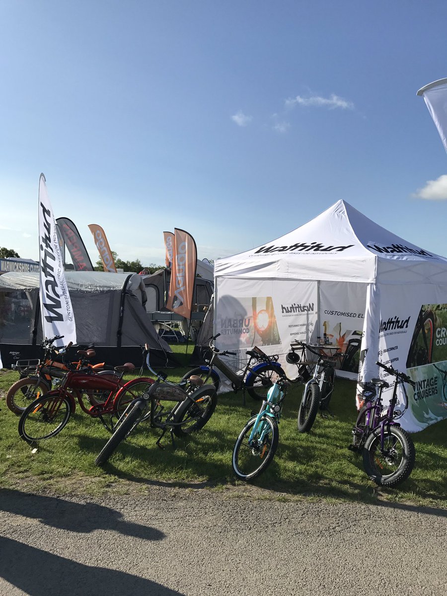 wattituduk's tweet image. Beautiful day in Malvern for the show this weekend!🌞🚴