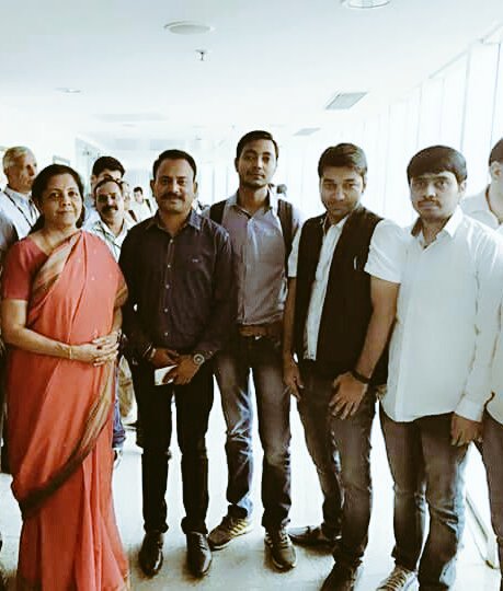 iAbhiAcharya's tweet photo. Here’s wishing you many more years of success, Happy Birthday @nsitharaman mam
#NirmalaAtWork https://t.co/qd9TZxTGXZ