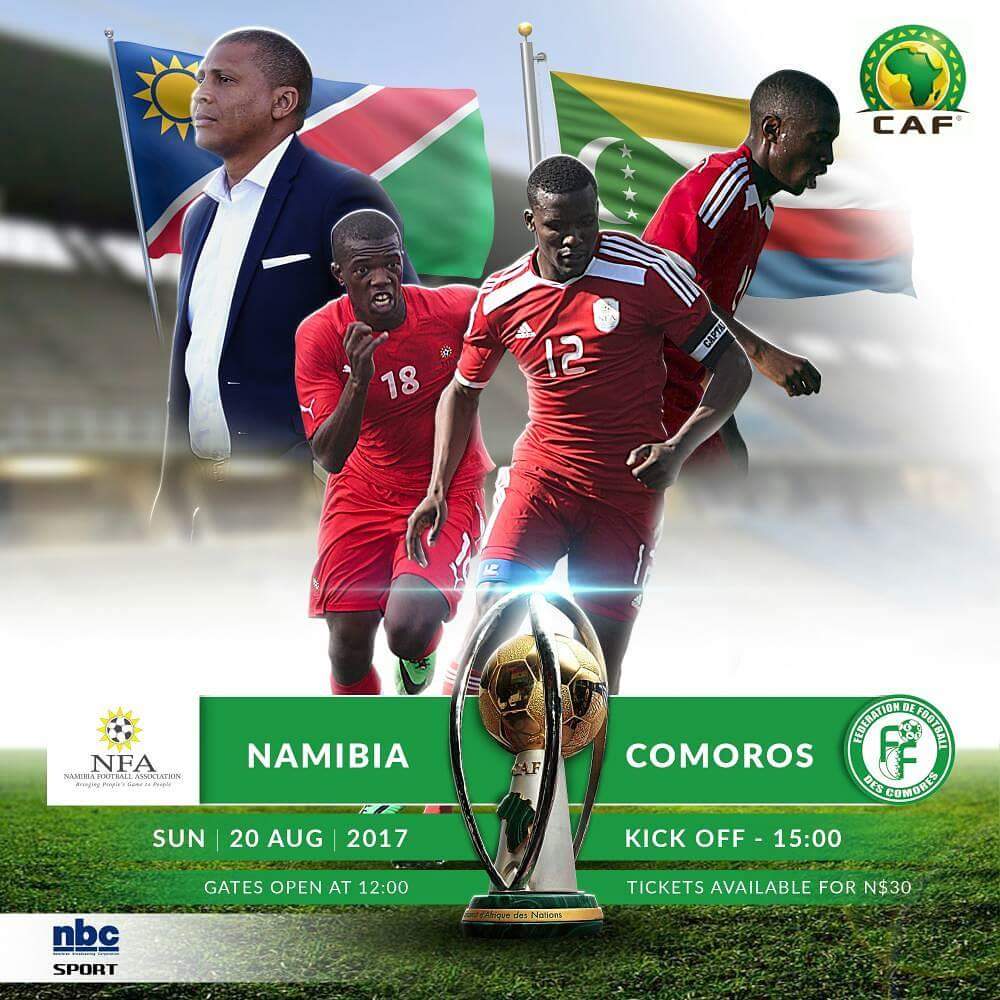 Image result for Namibia vs Comoros team photos