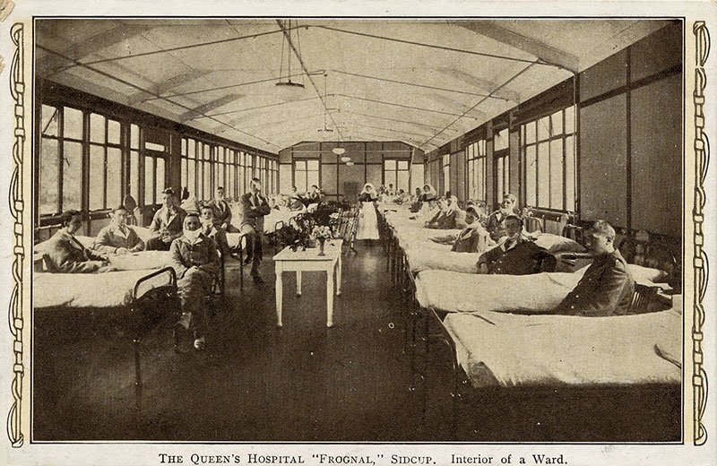 Oxleas NHS on Twitter "Queen Mary's Hospital, Sidcup (as The Queen's Hospital) opened 100 years