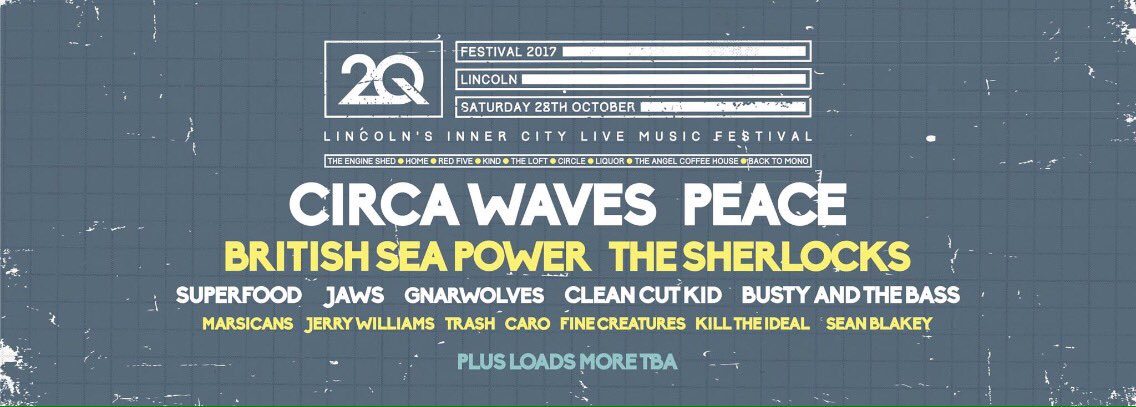 KindLincoln's tweet photo. Incredible second wave line-up announcement from @2QLincoln 🙌🏻

EARLY BIRD TICKETS AVAILABLE HERE - https://t.co/EOAUE0ppGy https://t.co/wgqoOCCD1z