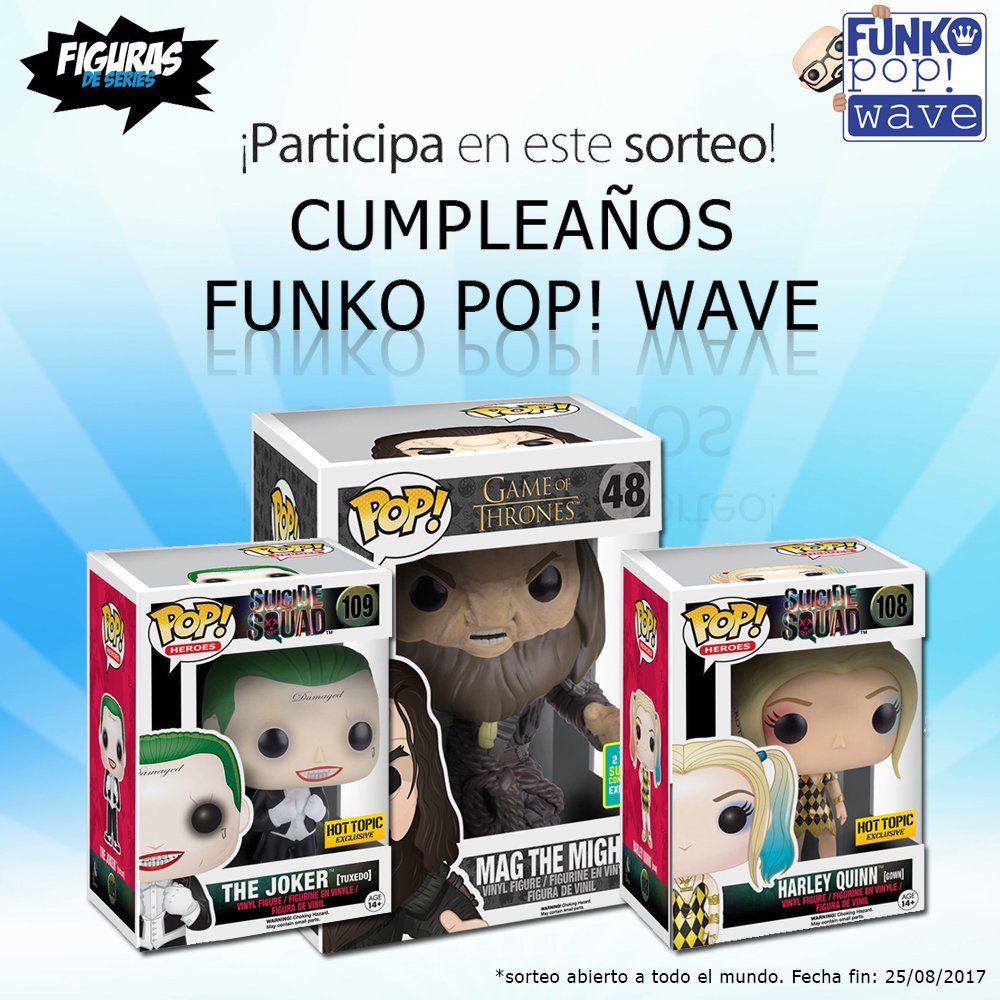 nacionheroica's tweet photo. Sorteo cumpleaños @funkopopwave 2017 . Instrucciones de como participar aquí: https://t.co/CKdCXLDy2L https://t.co/hRdsHepci3
