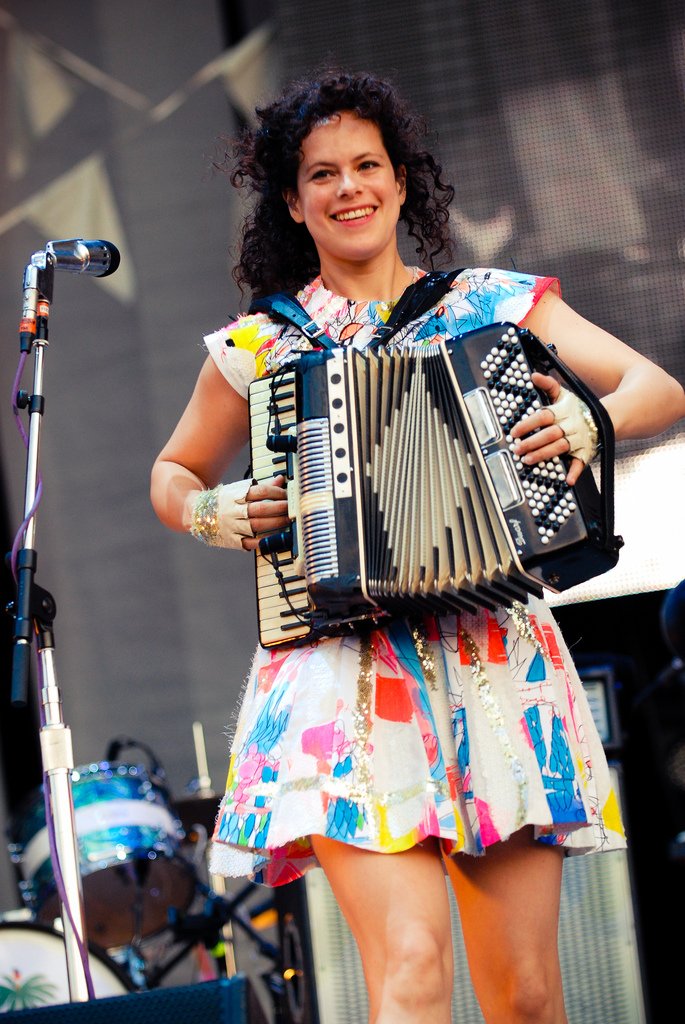 Happy birthday to Régine Chassagne, from ! 