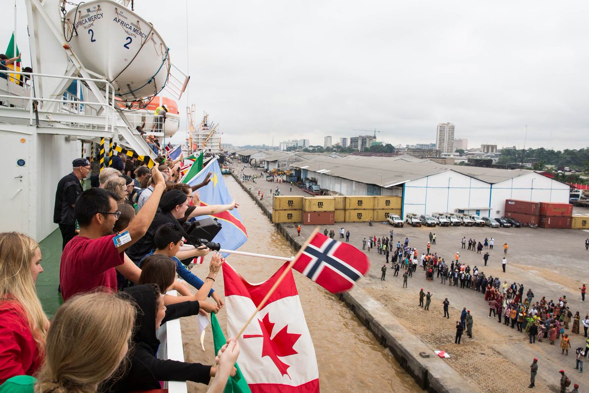 MercyShipsUK's tweet image. We've arrived in Cameroon!! 😀🇨🇲🎉 #mercyships #Cameroon #Douala #Africa #hospital #safesurgery #charity #volunteers mercyships.org.uk