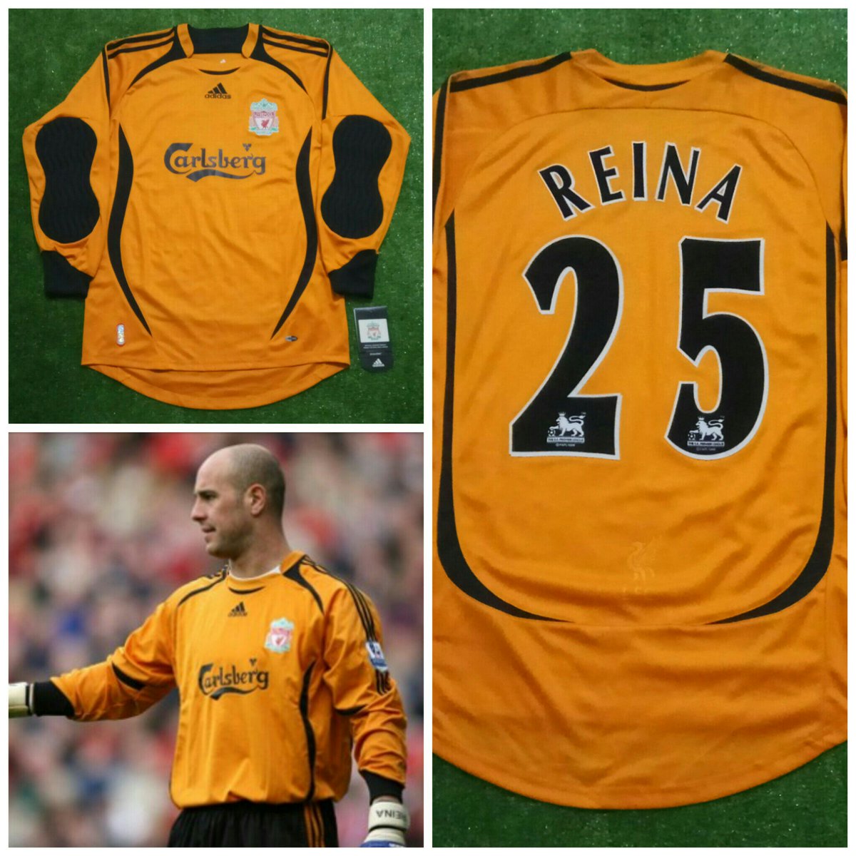 <a href="/redsarmy_LFC/">redsarmy_LFC</a> #LFCjubel #RA58 
GK Away 0607 BNWT size S 
550K 
Wa 089655612952