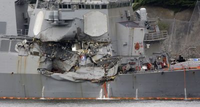NewDelhiTimes's tweet image. US Navy to Remove Senior Leaders of Warship After Deadly June Crash newdelhitimes.com/us-navy-to-rem…