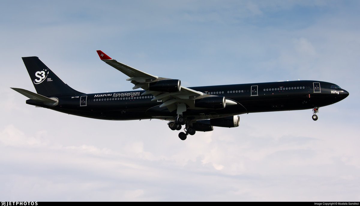 HiFly A340 9H-TQM 